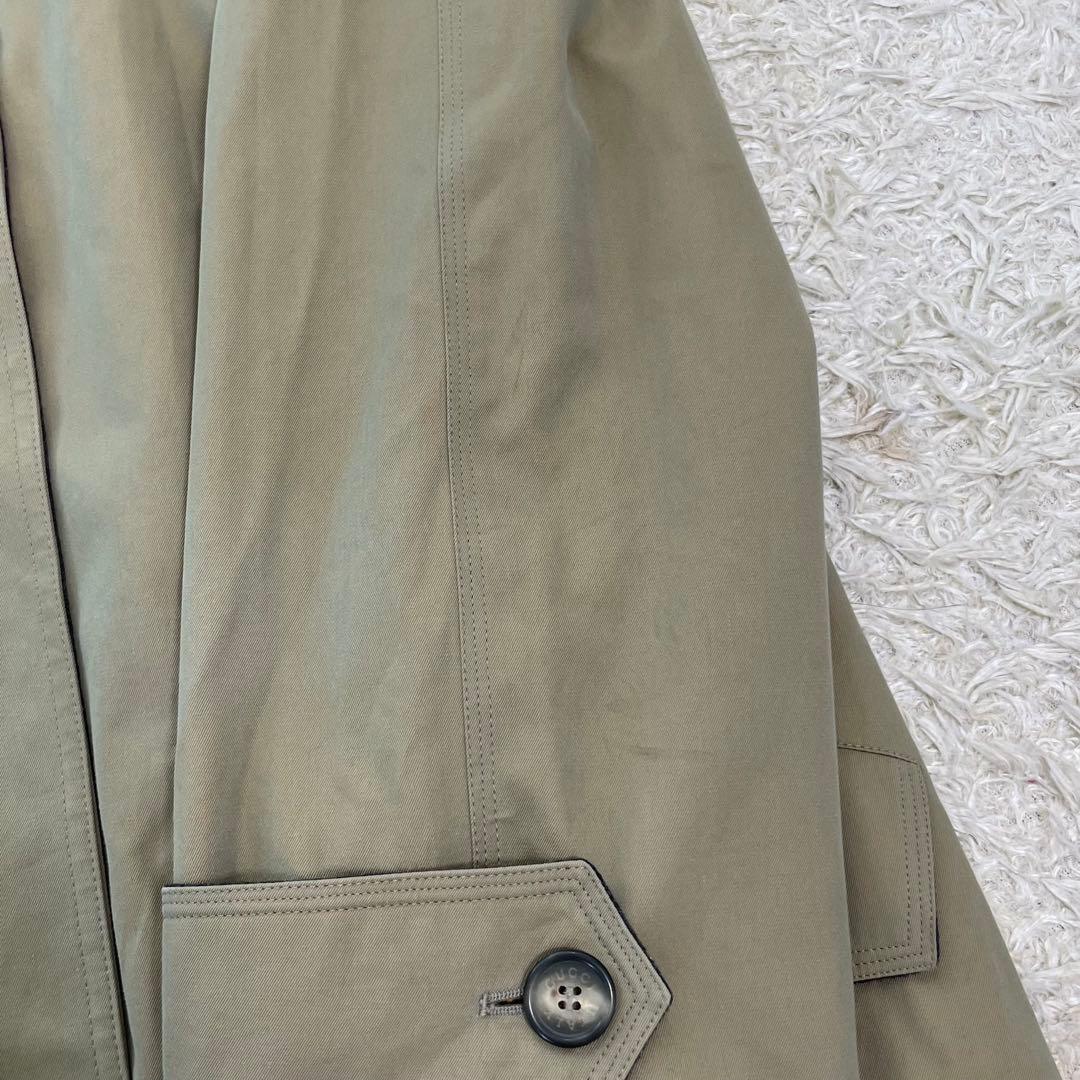 GUCCI カシミヤ混 リバーシブルコート グレー系 カーキ 40サイズ