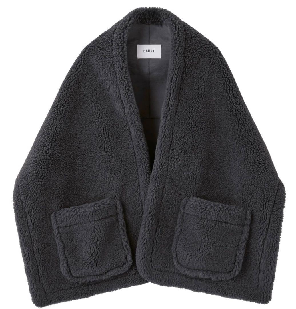 【ほぼ新品 完売品】haunt ボアストール