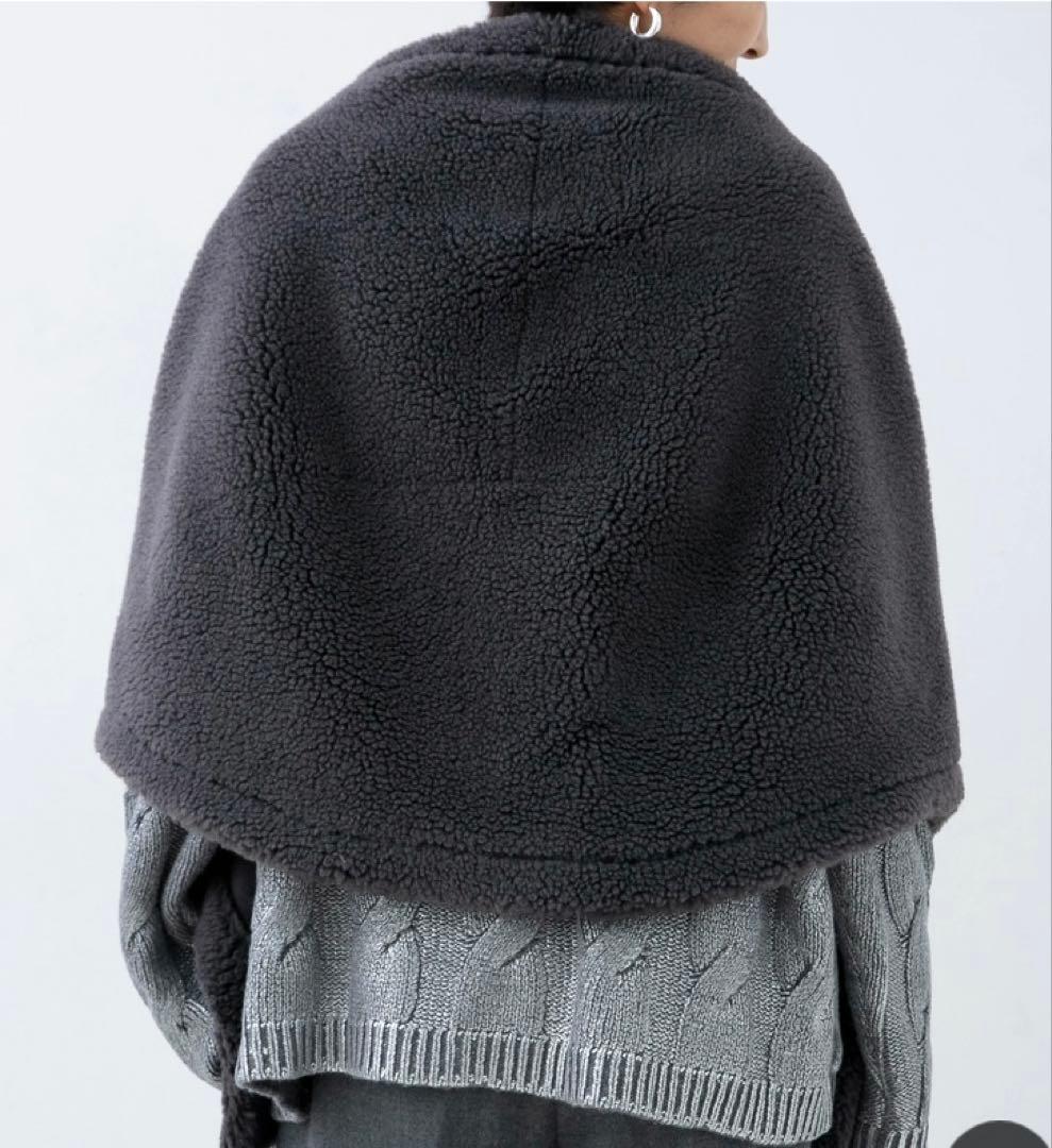 【ほぼ新品 完売品】haunt ボアストール