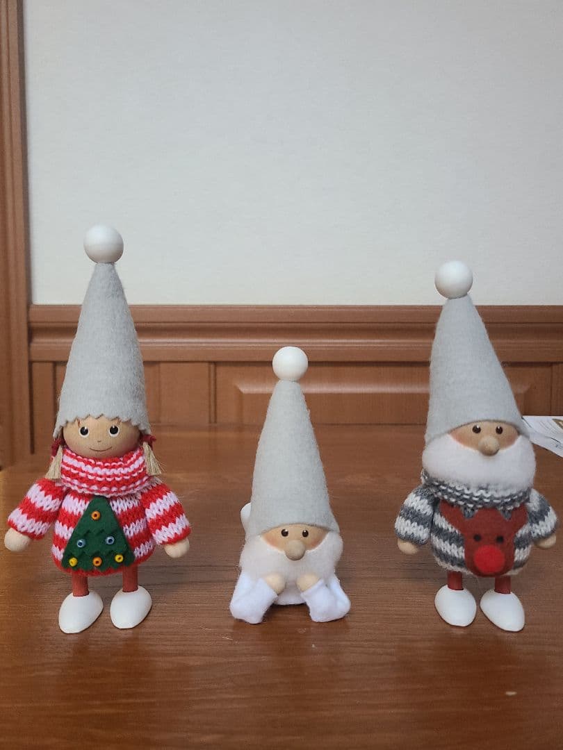 NORDIKA ニッセ 置物 3体セット