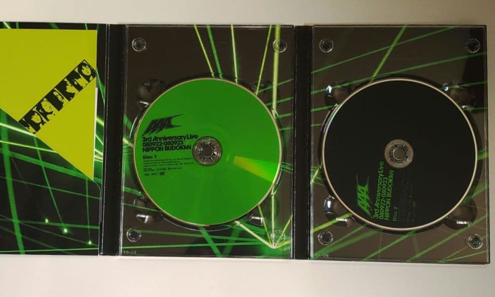 AAA　DVD　3本セット