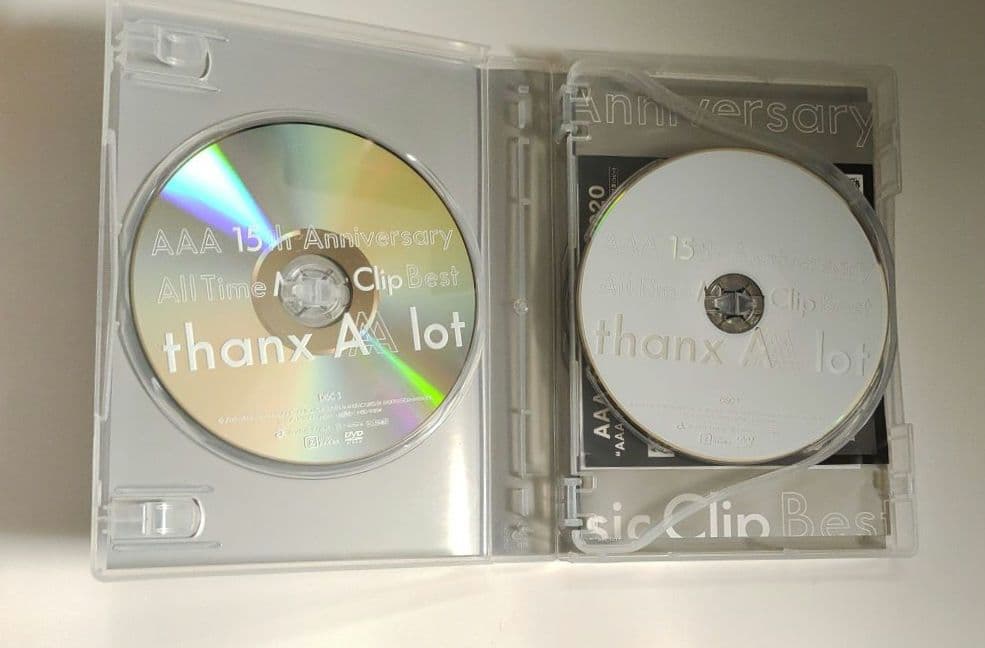 AAA　DVD　3本セット