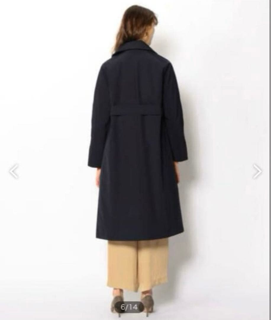 ロゼTOMORROWLAND ポリエステルコットン ベルテッドダウンコート