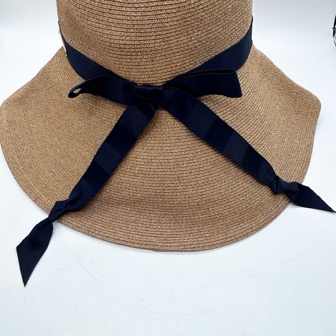 ✨新品タグ付✨Athena 麦わら帽子 保存袋付