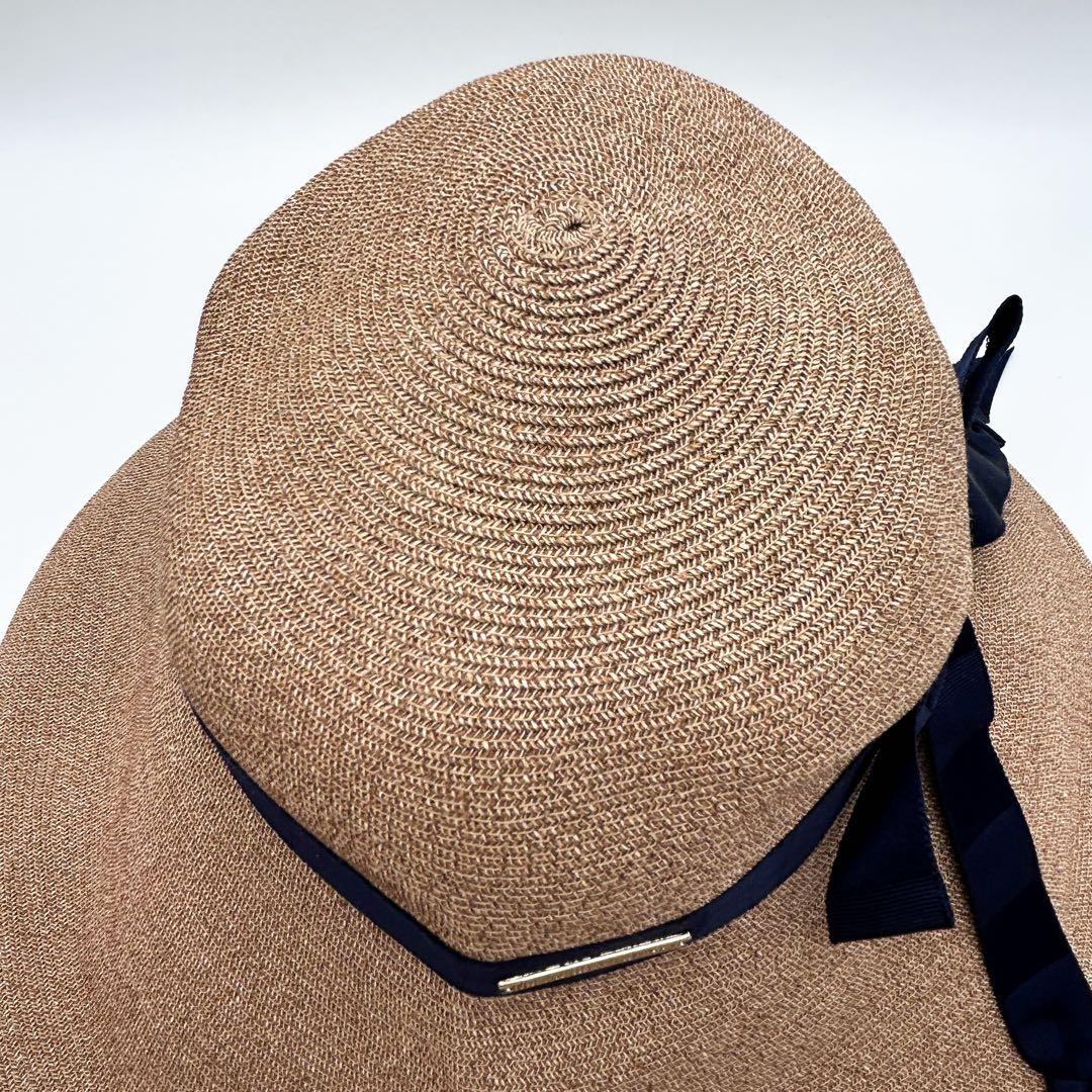 ✨新品タグ付✨Athena 麦わら帽子 保存袋付