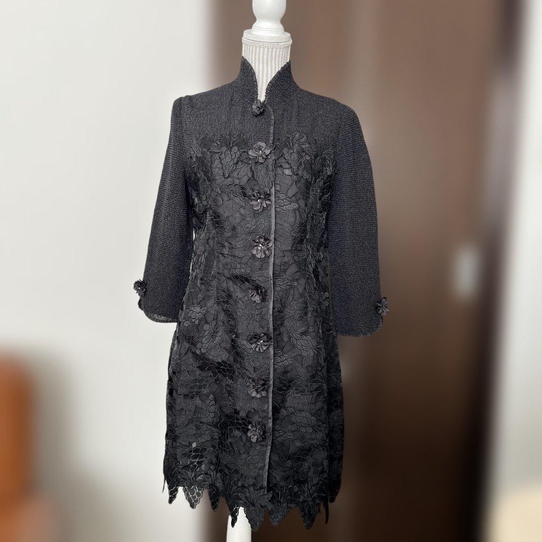 ノコオーノ異素材ロングジャケット☆