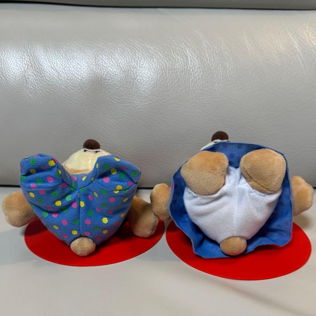 FEILER オールドテディ　リナ＆ニコ チャーム　キーホルダー