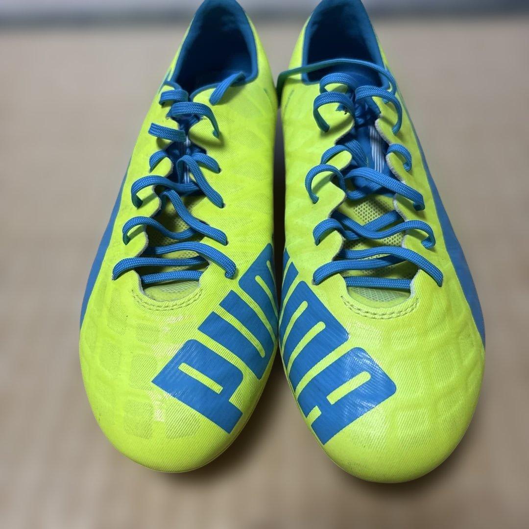 PUMA EVOSPEED サッカーシューズ イエロー/ブルー