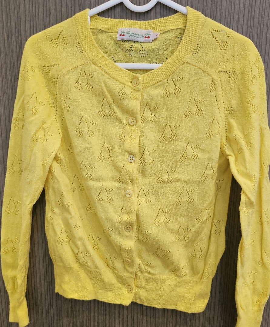 【ボンポワン♡セット　8A】　ワンピース＋黄色のカーディガン