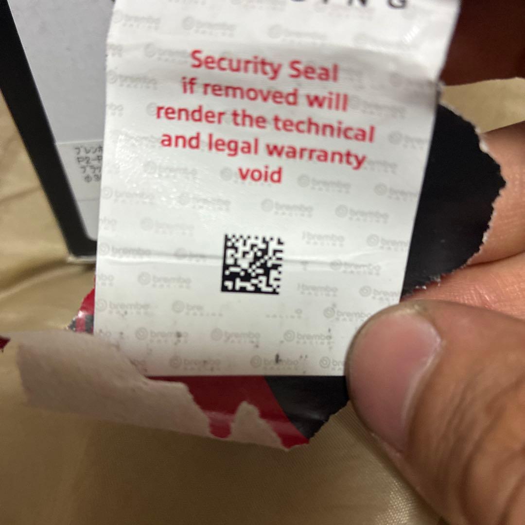 ブレンボ　新カニ　キャリパー　34mm ブラック