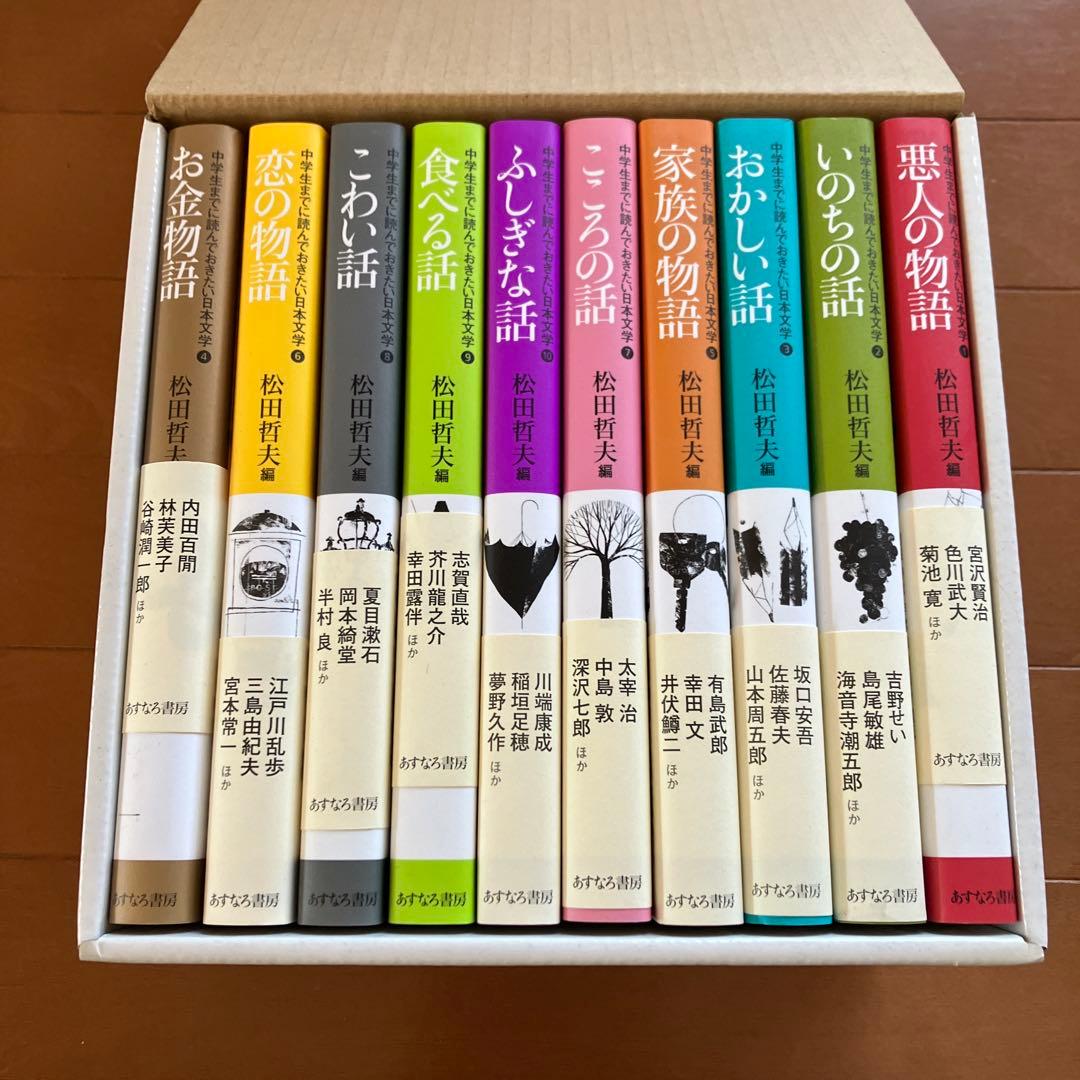 日本文学 全10巻 松田賢夫著