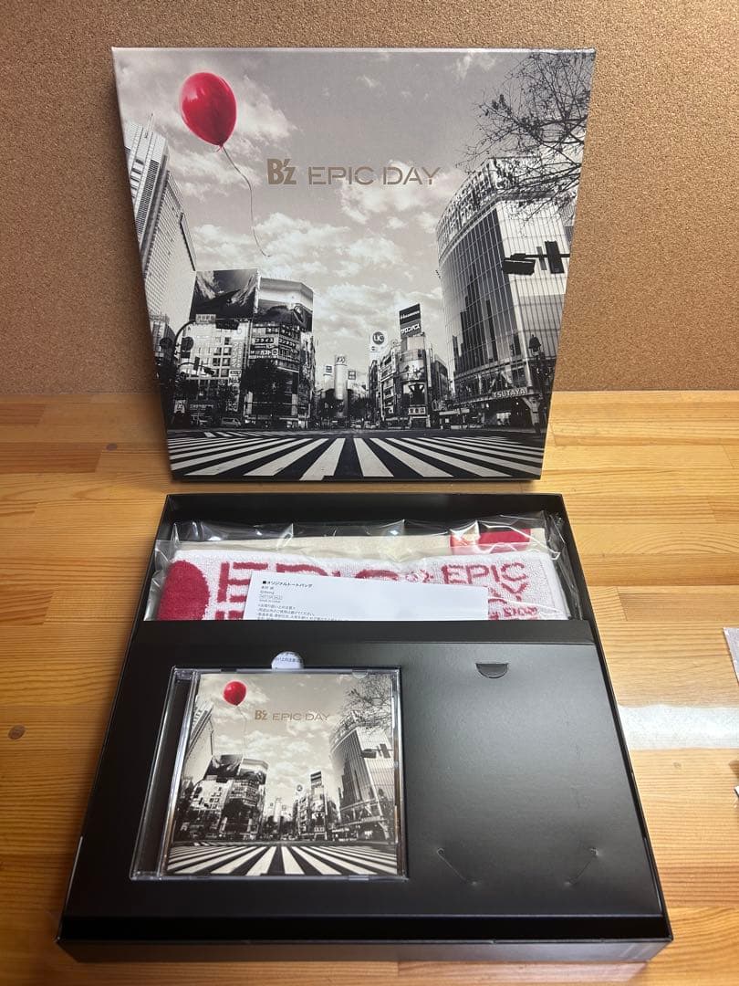 B'z EPIC DAY ボックスセット　レコード額縁付き