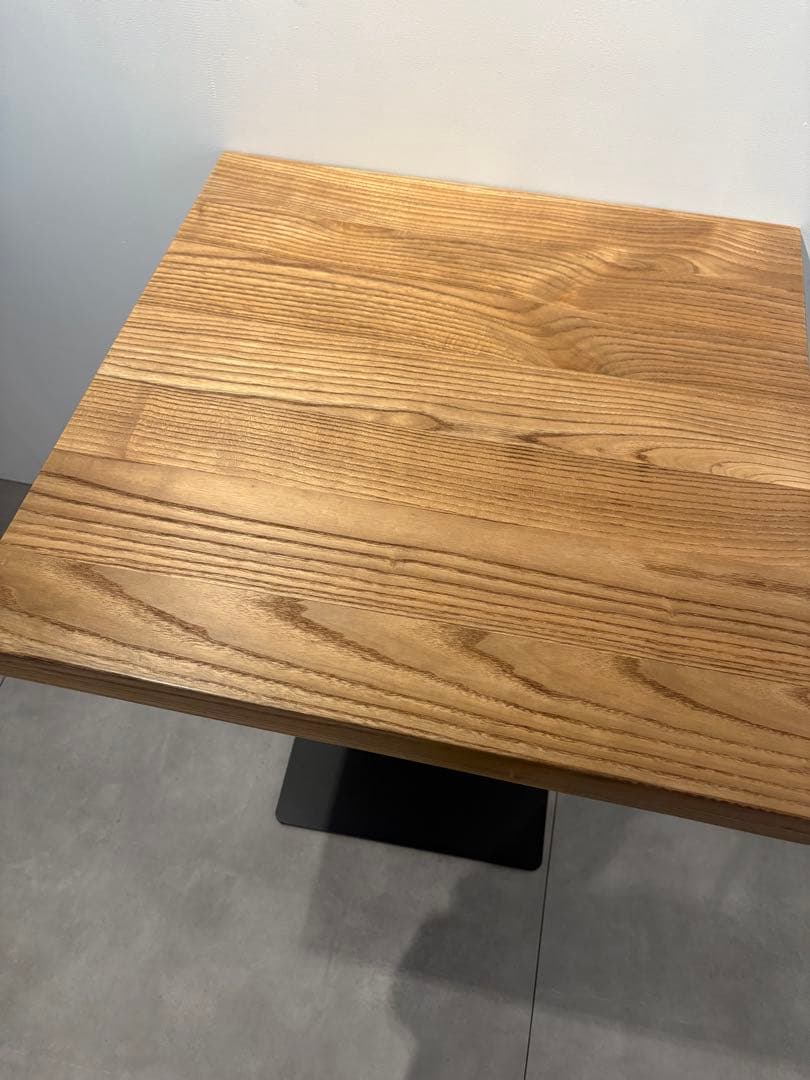 ⭐︎M⭐︎　カフェ倒産品！ナチュラルウッド正方形テーブル⓸