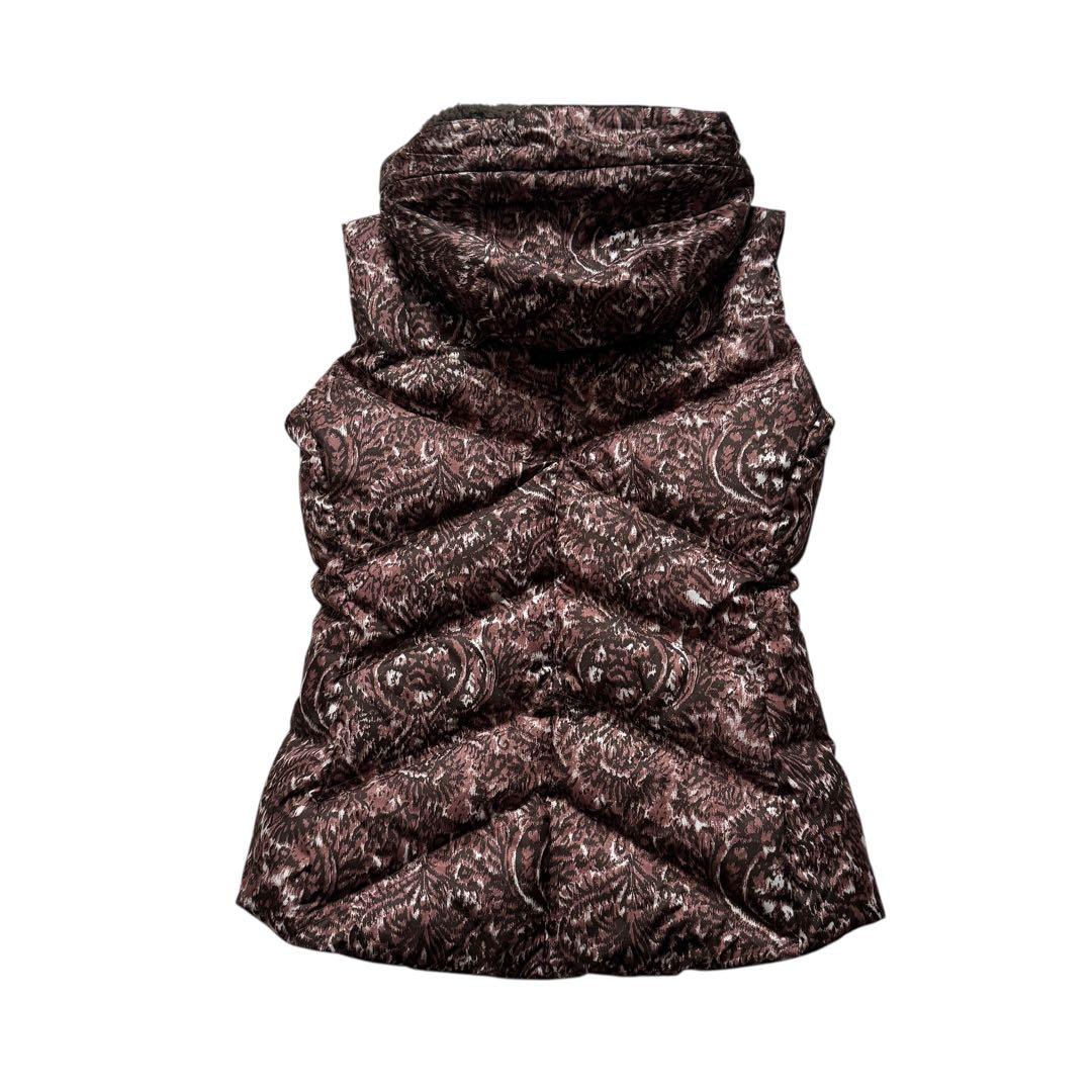 美品　パタゴニア ペイズリー柄 ダウンベスト XS