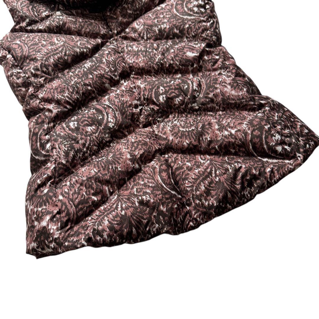 美品　パタゴニア ペイズリー柄 ダウンベスト XS