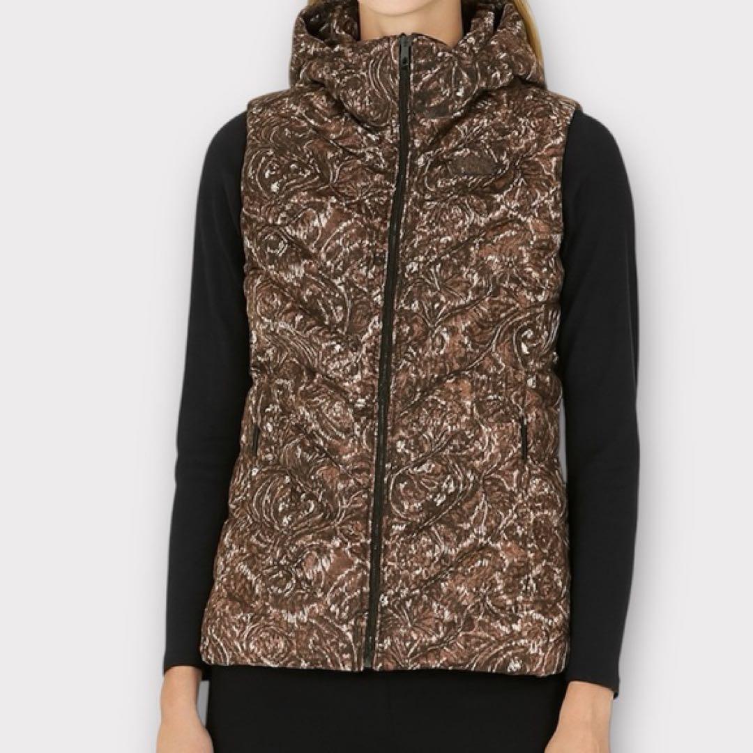 美品　パタゴニア ペイズリー柄 ダウンベスト XS