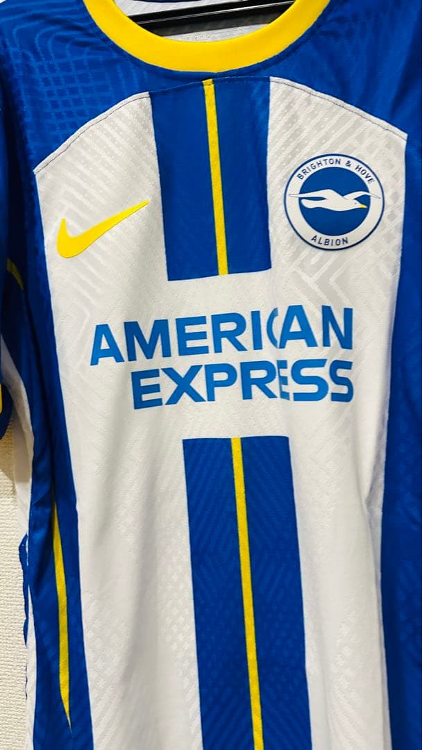 ブライトン 三笘薫 22番 ユニフォーム オーセンティック Lサイズ