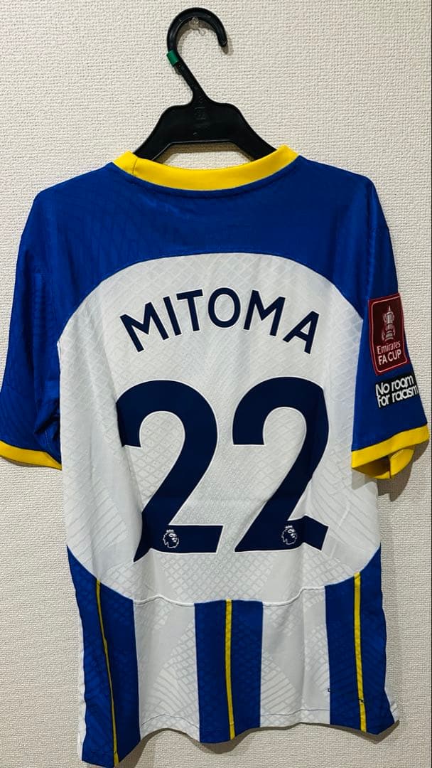 ブライトン 三笘薫 22番 ユニフォーム オーセンティック Lサイズ