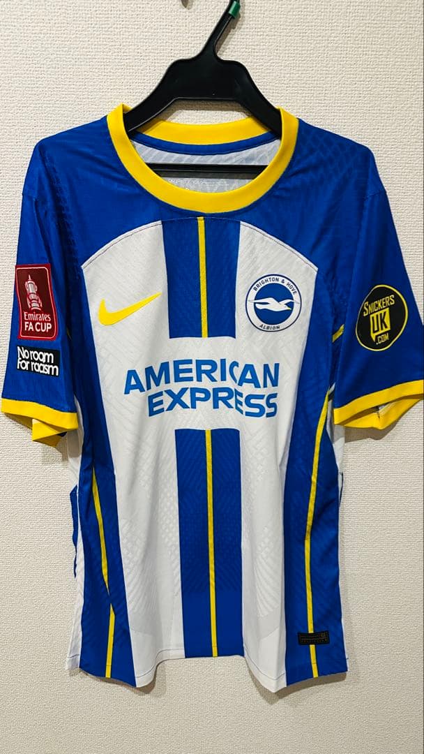 ブライトン 三笘薫 22番 ユニフォーム オーセンティック Lサイズ