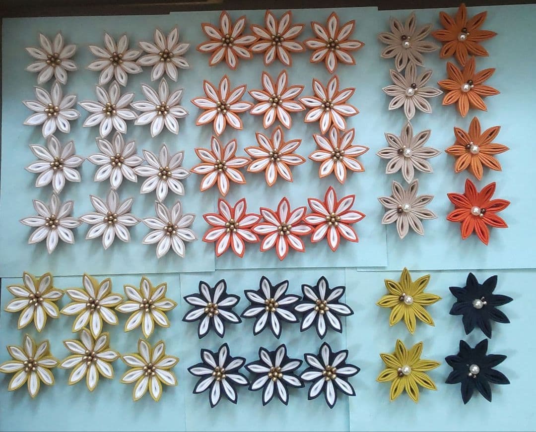 A-297 髪飾り つまみ細工 成人式 結婚式 卒業式 七五三 和装