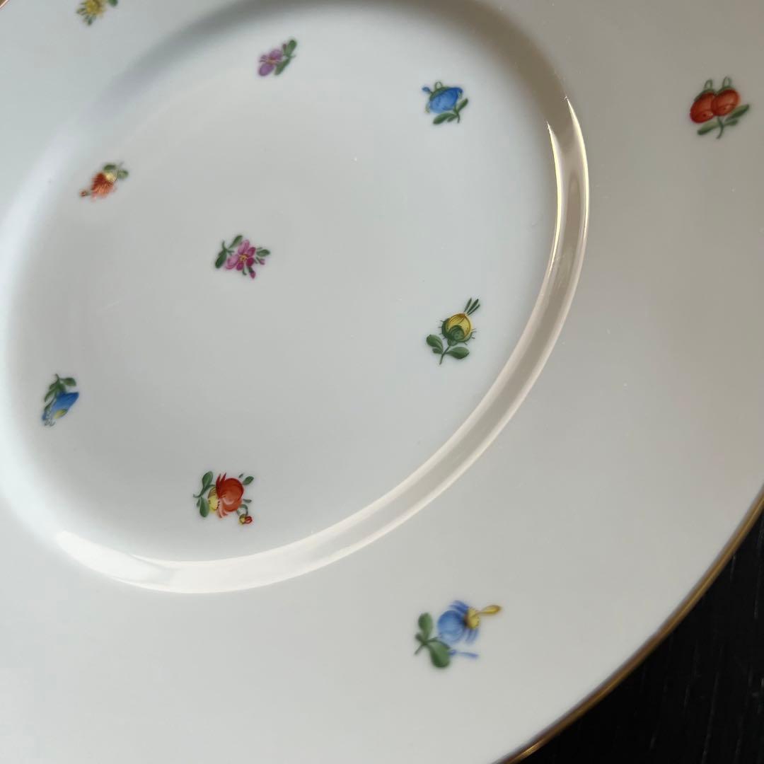 アウガルテン『スキャタードフラワー』ディナープレート 2枚セット