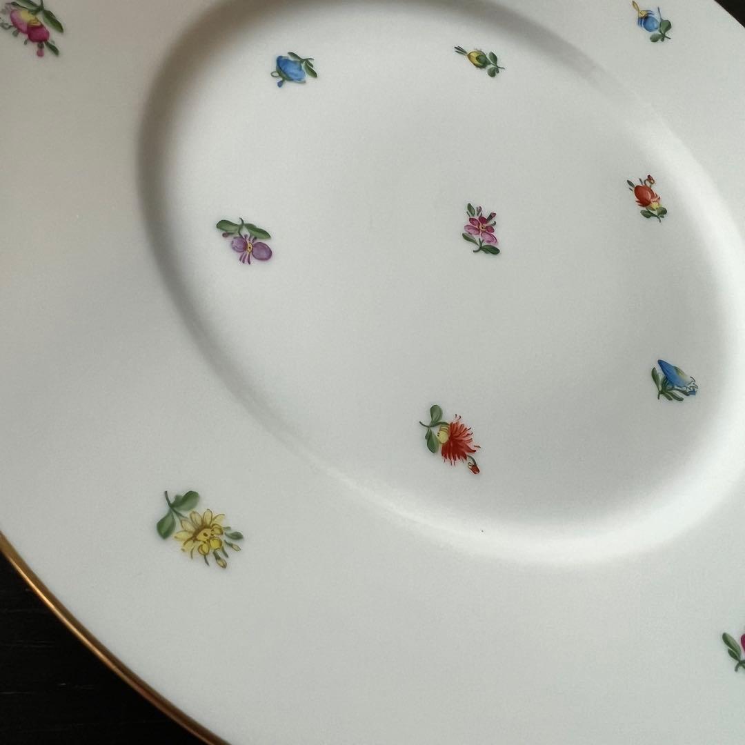 アウガルテン『スキャタードフラワー』ディナープレート 2枚セット