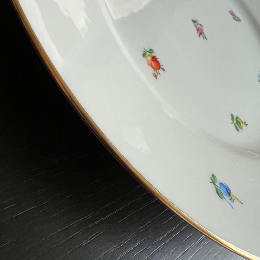 アウガルテン『スキャタードフラワー』ディナープレート 2枚セット