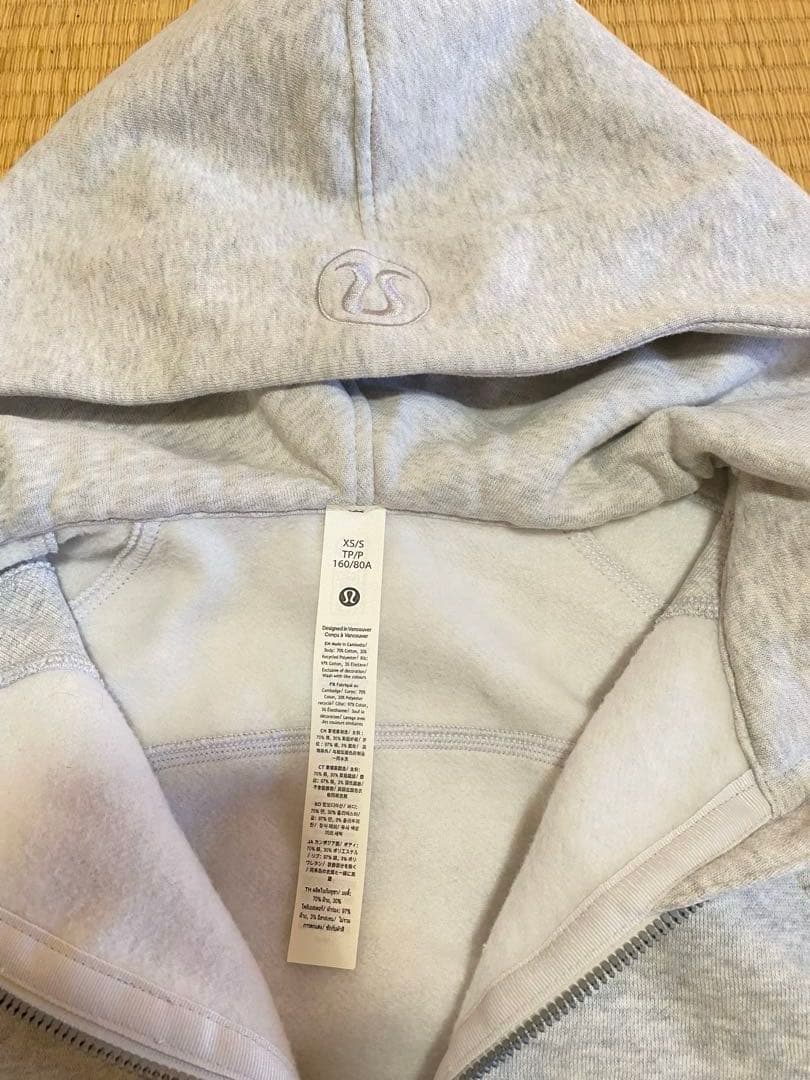 Lululemon ルルレモンScubaオーバーサイズフーディ　XS/S