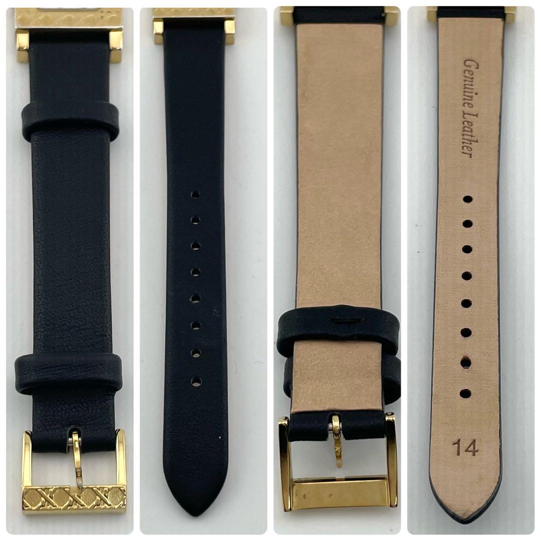 【稼働/付属品】クリスチャンディオール　スクエア　ラ・パリジェンヌ　腕時計