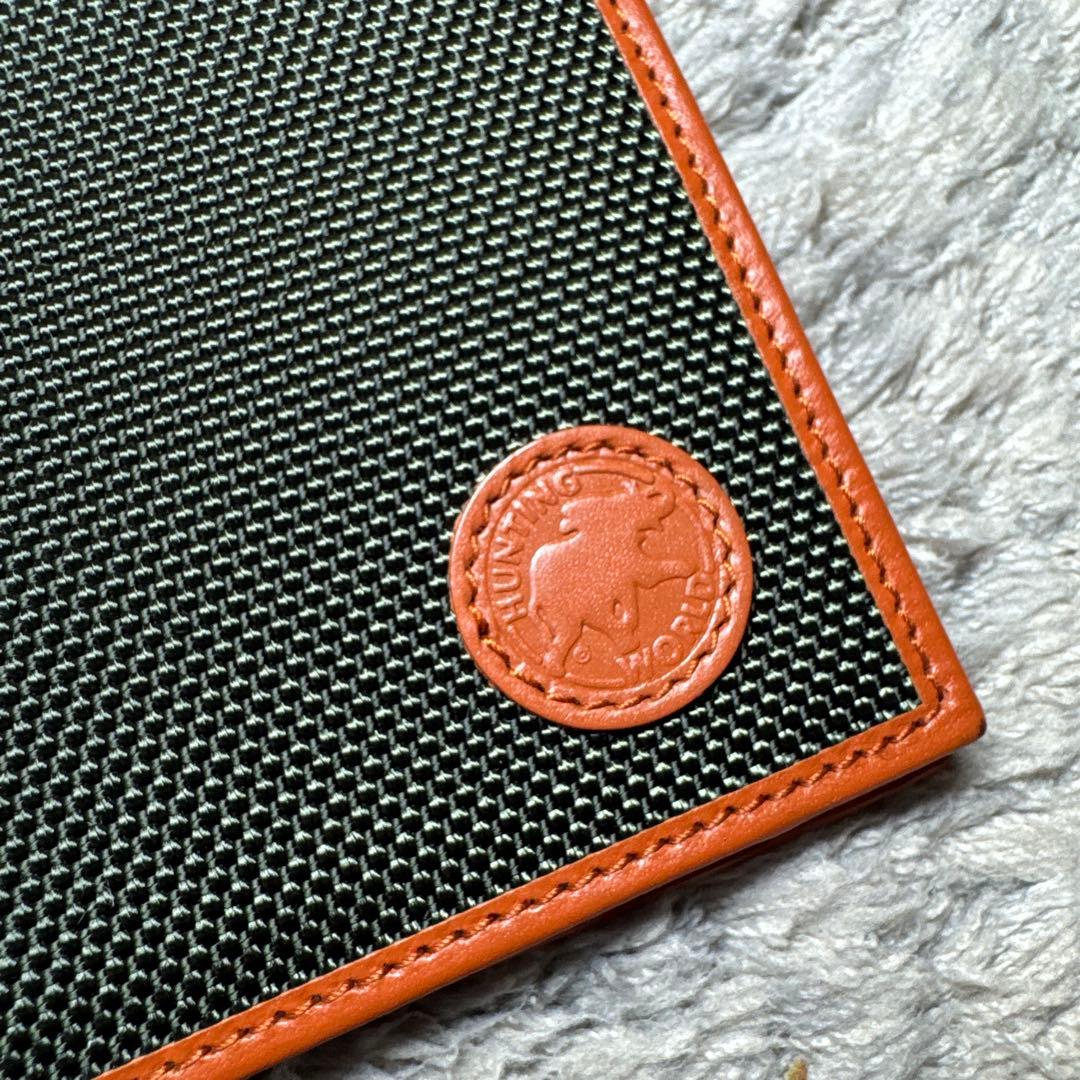 【未使用】HUNTING WORLD ハンティングワールド 二つ折り財布