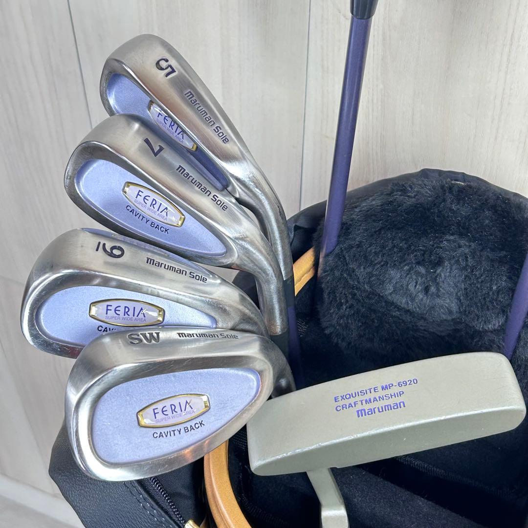 【レディース右】マルマン FERIA L レディースゴルフセット