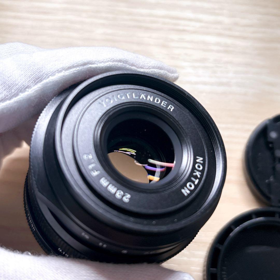 美品 NOKTON 23mm F1.2 Aspherical X-mount