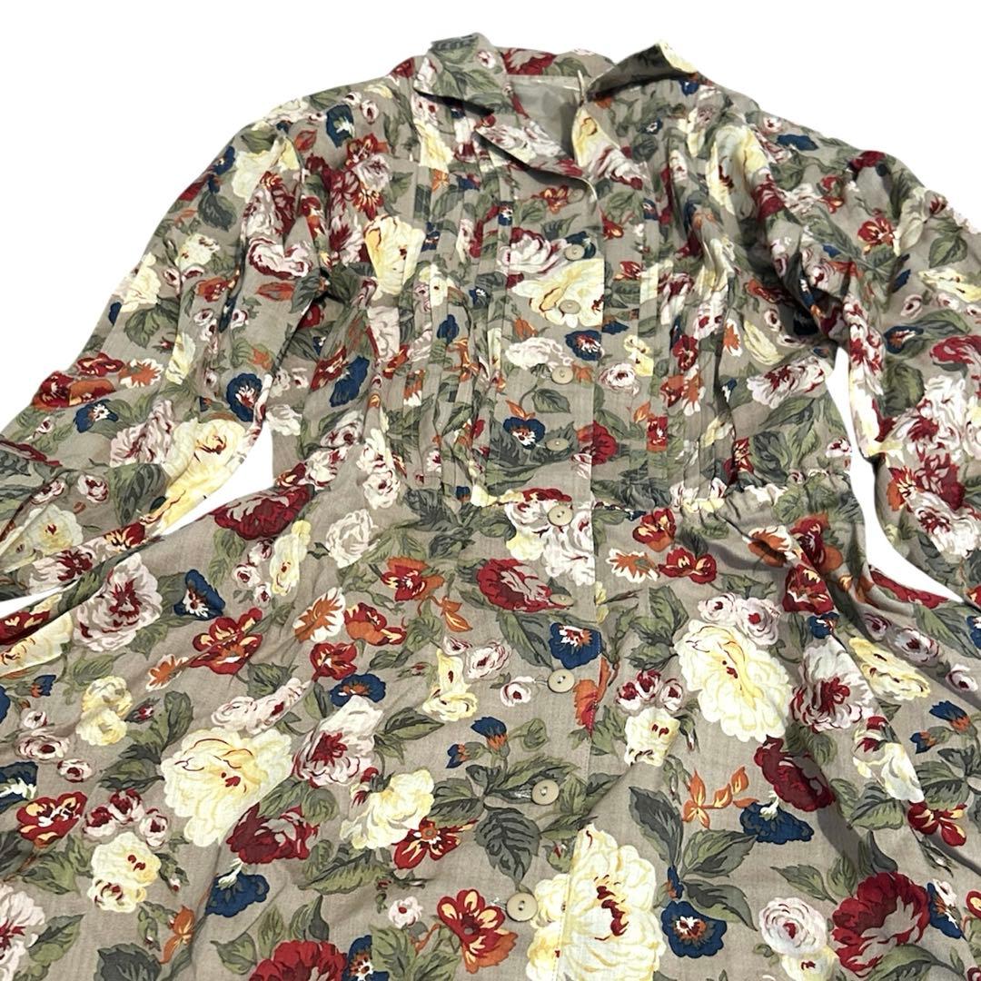 極美品✨インゲボルグ ロングワンピース 花柄