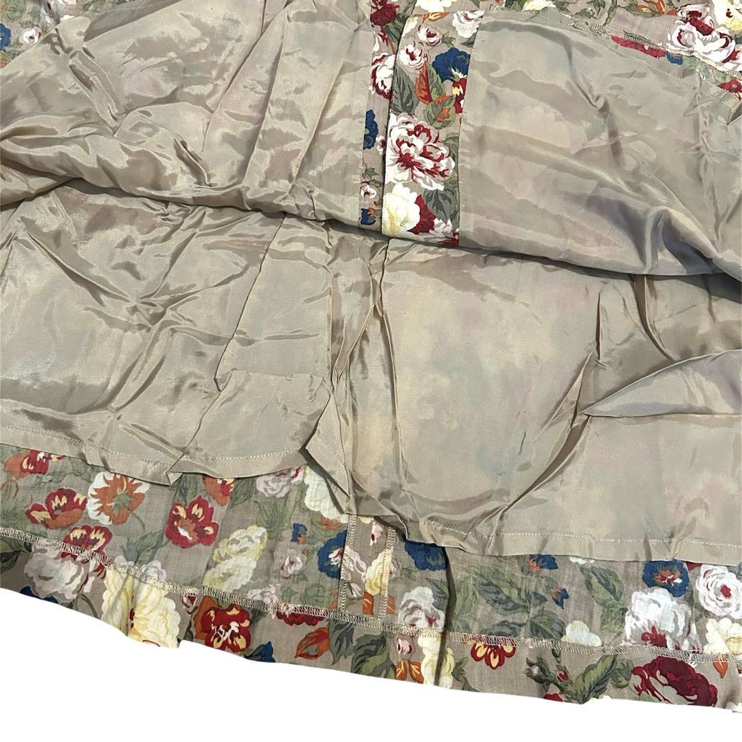 極美品✨インゲボルグ ロングワンピース 花柄