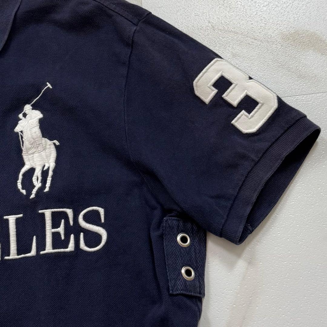 ポロ ラルフローレン 半袖 ポロシャツ ビッグポニー ロサンゼルス ネイビー