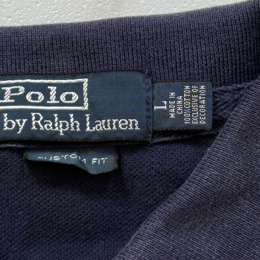 ポロ ラルフローレン 半袖 ポロシャツ ビッグポニー ロサンゼルス ネイビー