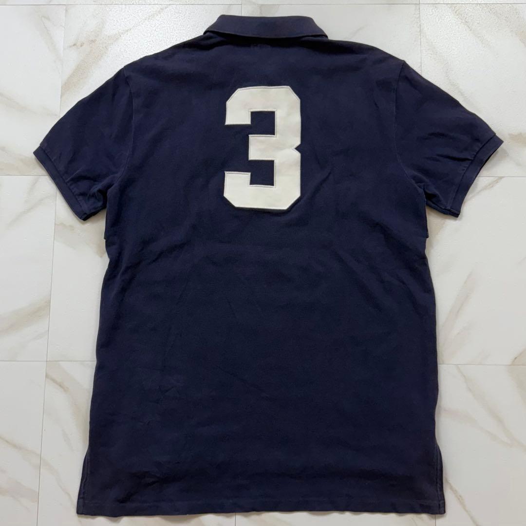 ポロ ラルフローレン 半袖 ポロシャツ ビッグポニー ロサンゼルス ネイビー