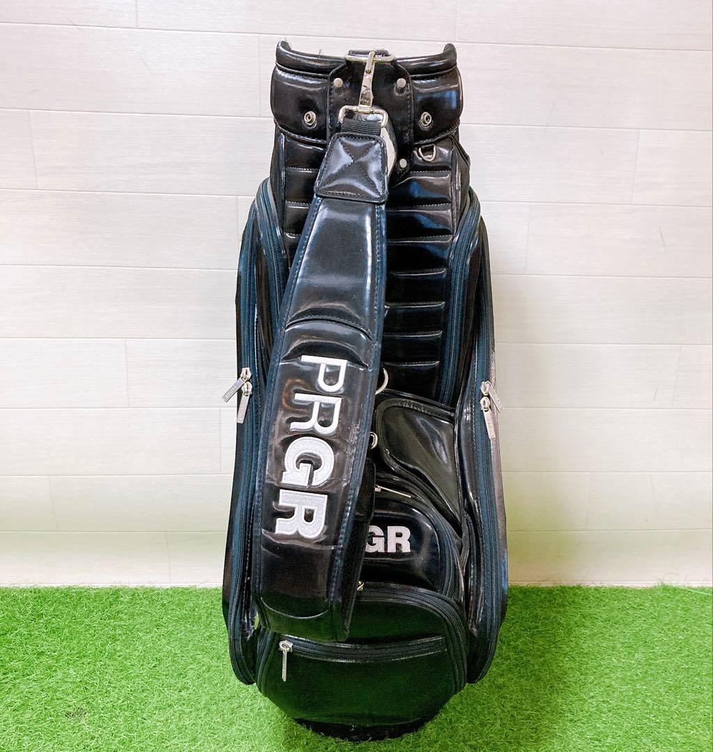 5.プロギア　3点式　高級キャディーバッグ　ゴルフクラブケース　保冷ポケット付き