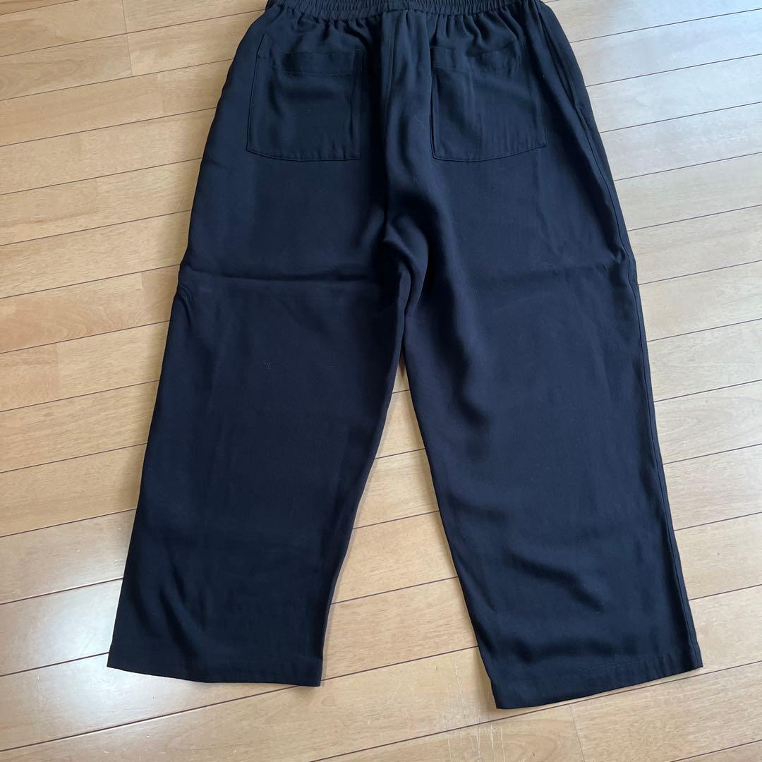 Graphpaperドロストパンツ　ブラック