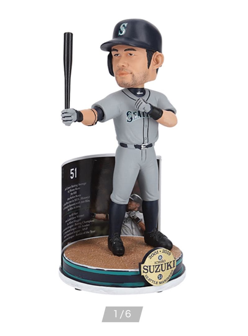 イチロー　ボブルヘッド人形　世界限定3,000個