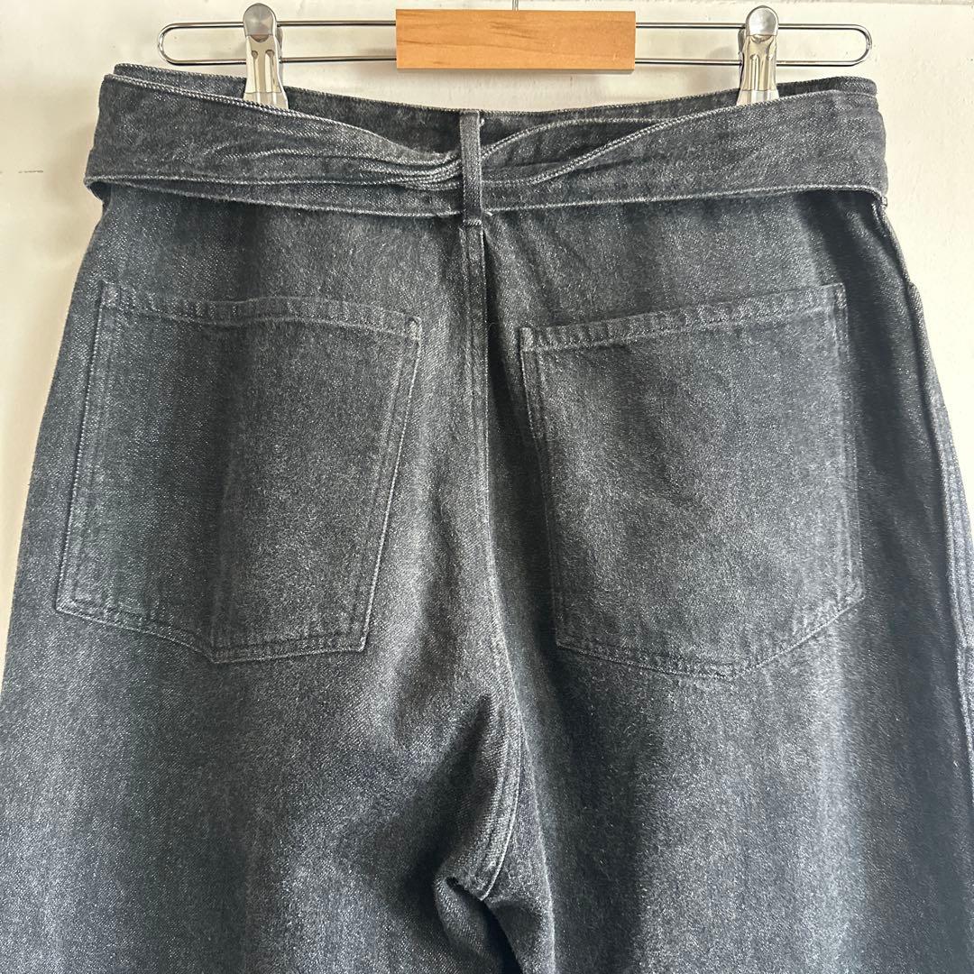 廃盤 COMOLI デニムジャケット&パンツ サイズ2 ブラックエクリュ