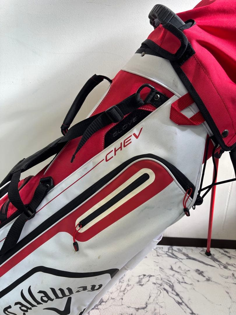 【美品】Callaway スタンド付きキャディバッグ tatsu ya