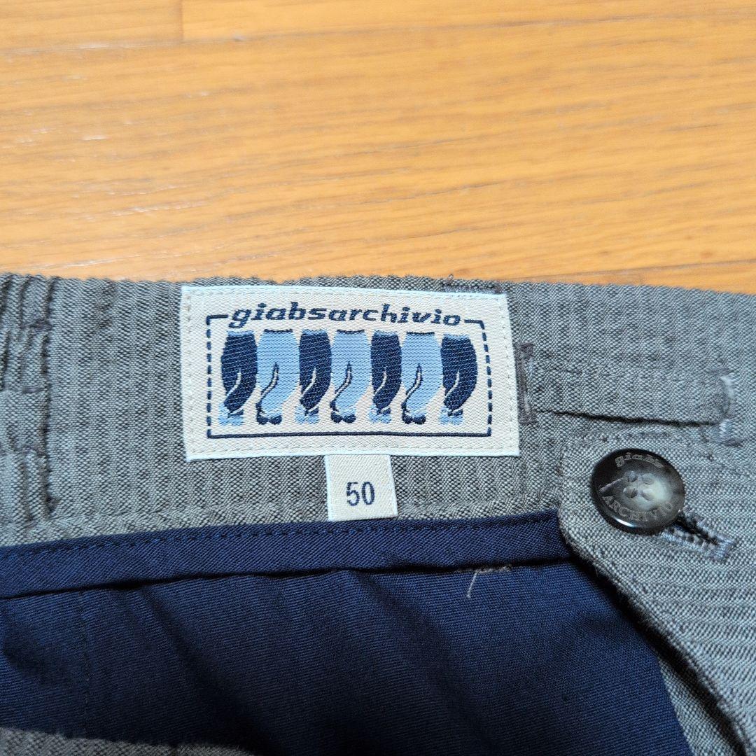 ジャブスアルキヴィオ マサッチョ 春夏シアサッカー 50サイズ グレー