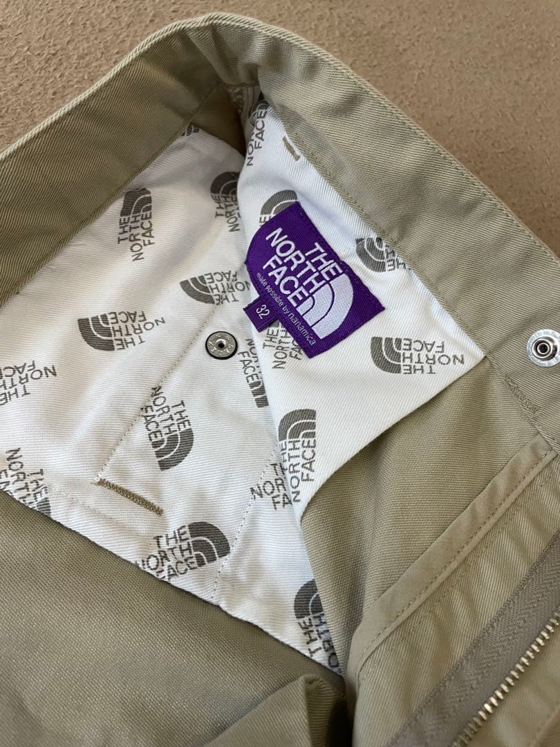 ノースフェイスパープルレーベル NT5700N ベージュ Mサイズ