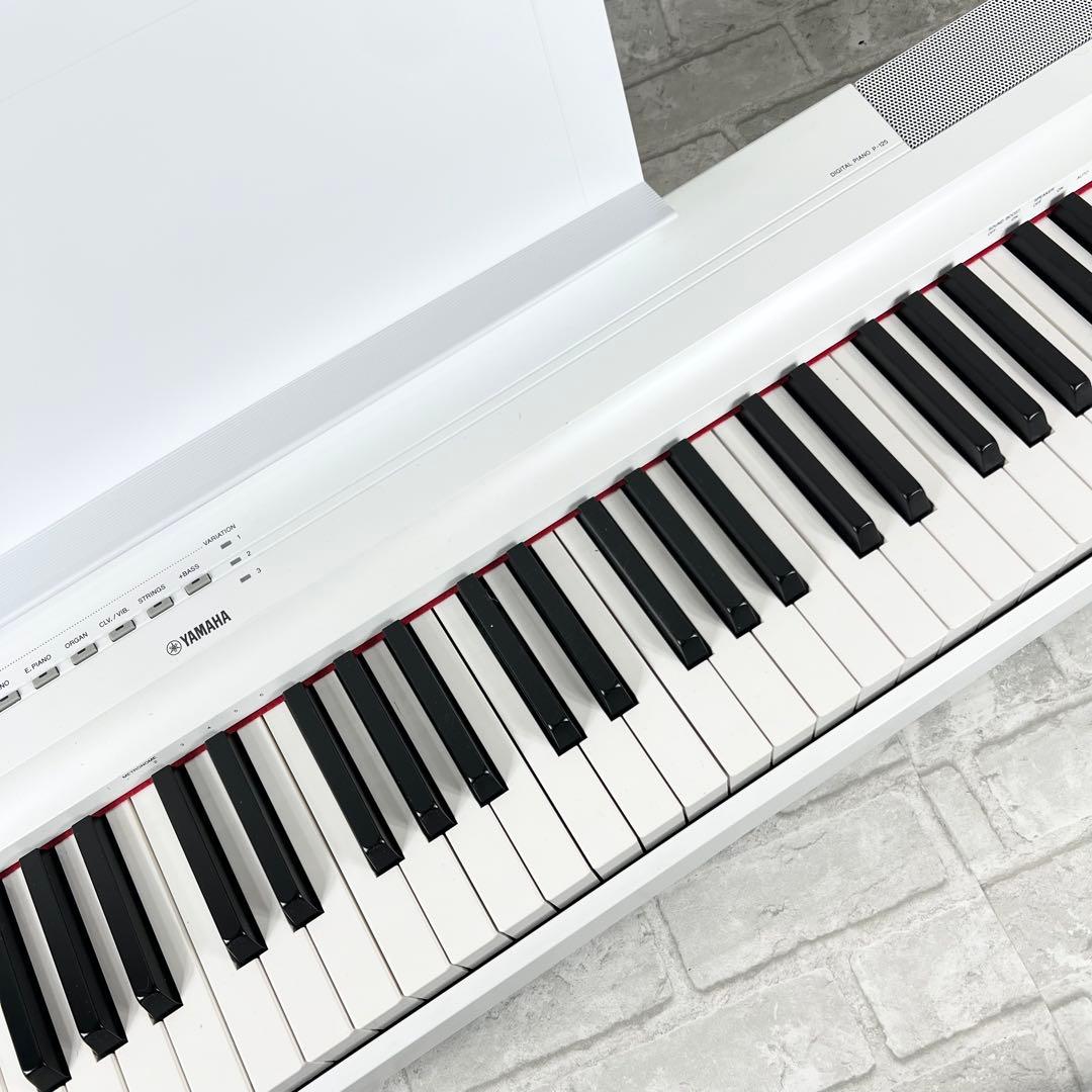 Yamaha ヤマハ P-125 ホワイト 88鍵 電子ピアノ