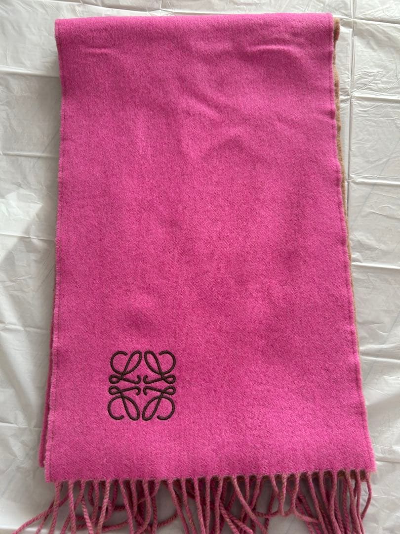 ロエベ（LOEWE）のバイカラーアナグラムスカーフ（マフラー）