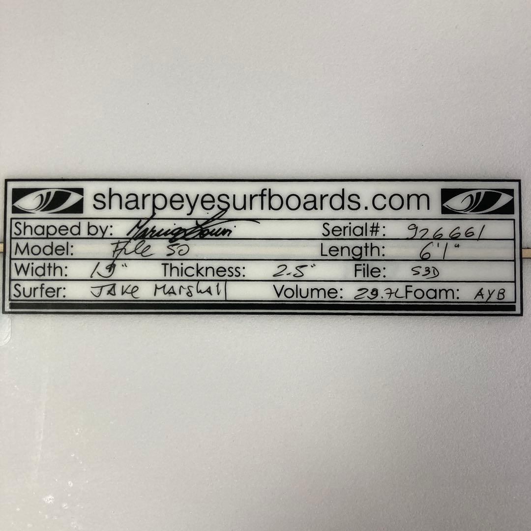 シャープアイサーフボード ジェイク.マーシャル使用ボードFILE-FIFTY