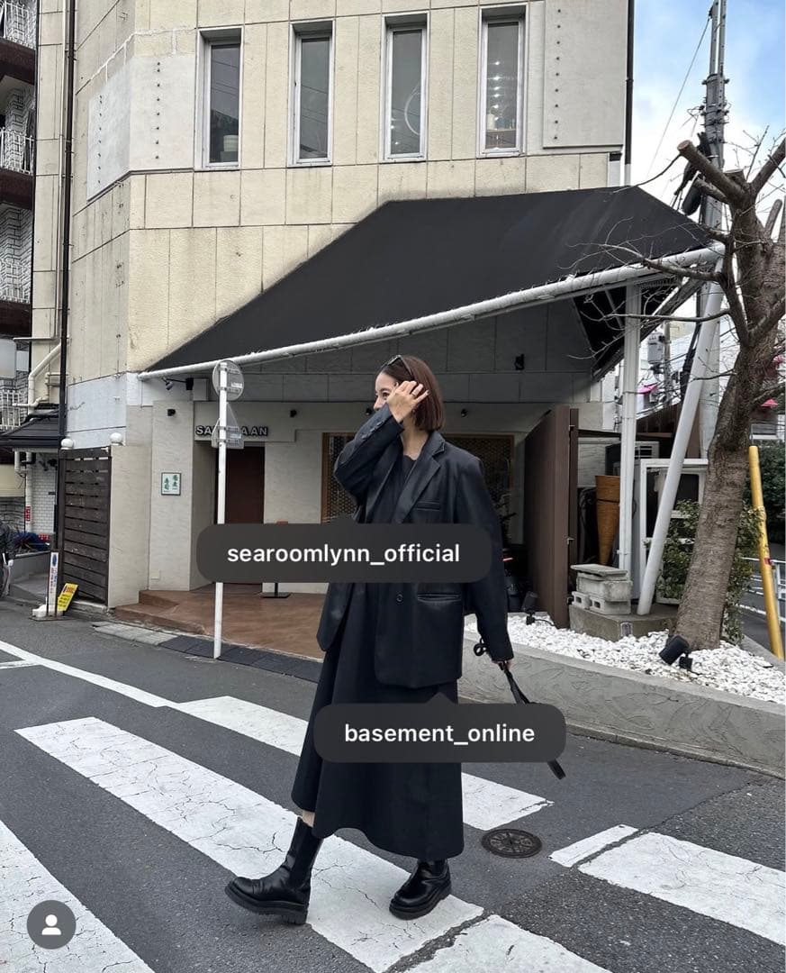 き*ぎ様 SeaRoomlynn CORLIE オーバーショルダーテーラードジャ