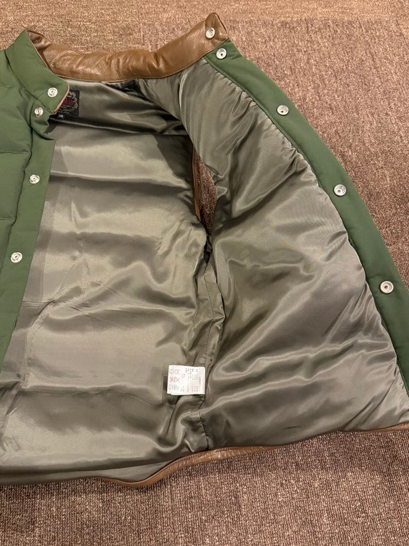 THE FLAT HEAD ダウンベスト W38