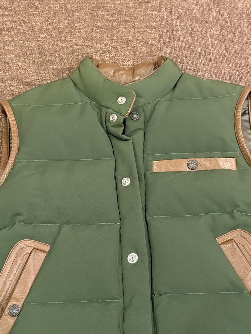 THE FLAT HEAD ダウンベスト W38